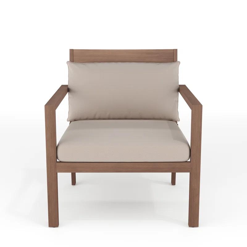 Martha Stewart Martha Stewart Bedford All-Weather Patio Accent Chairs with Seat and Lumbar Cushions (Set of 2)