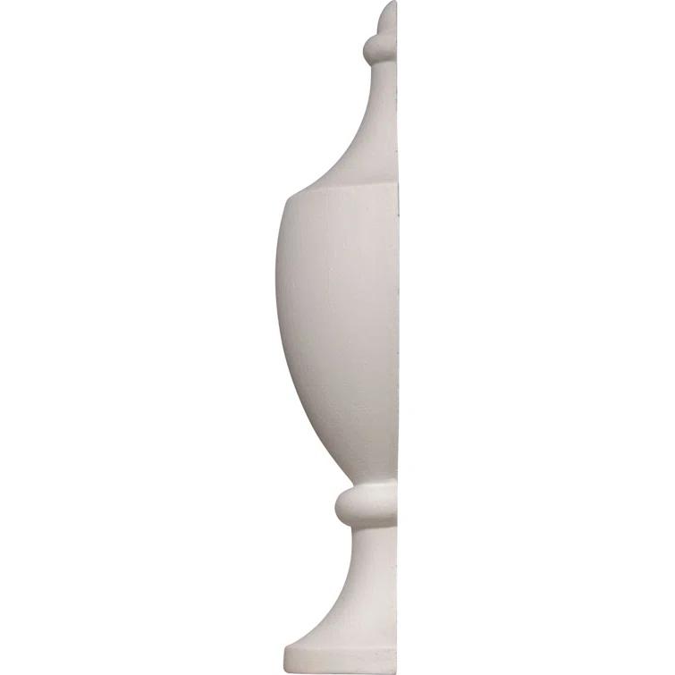 Ekena Millwork Round H W D Urethane Half Round Urn Finial