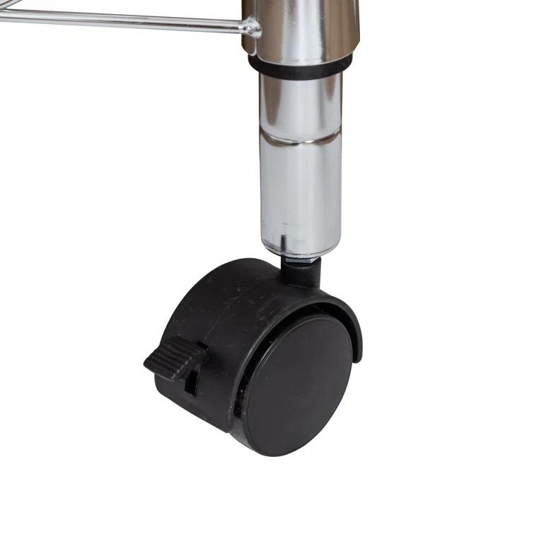 Rebrilliant Metal Rolling Laundry Center with Handles