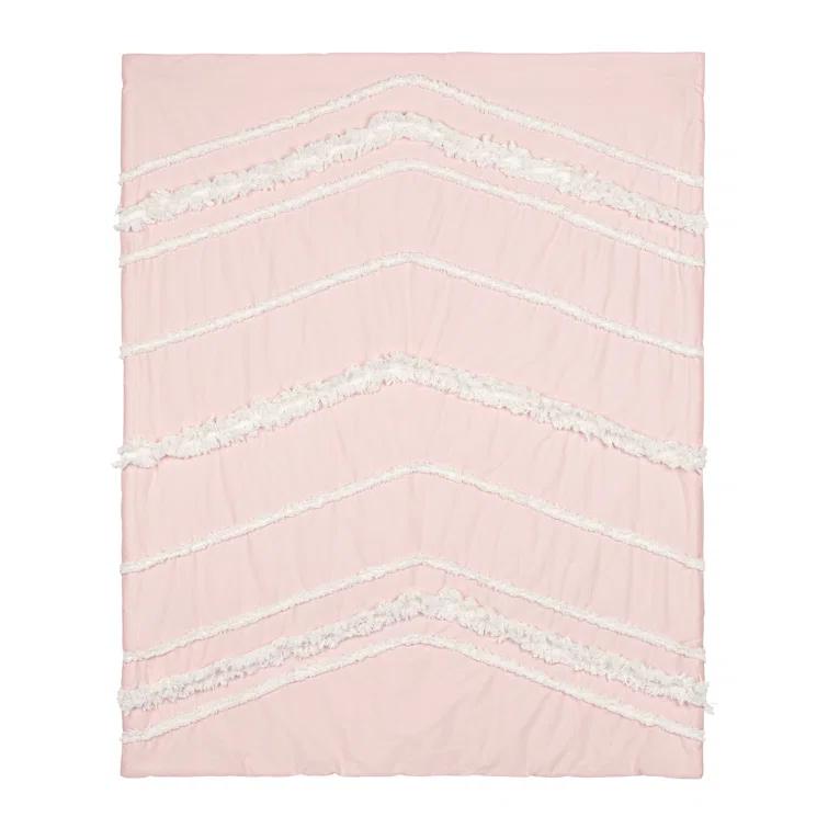 Sweet Jojo Designs Boho Fringe 4 Piece Crib Bedding Set