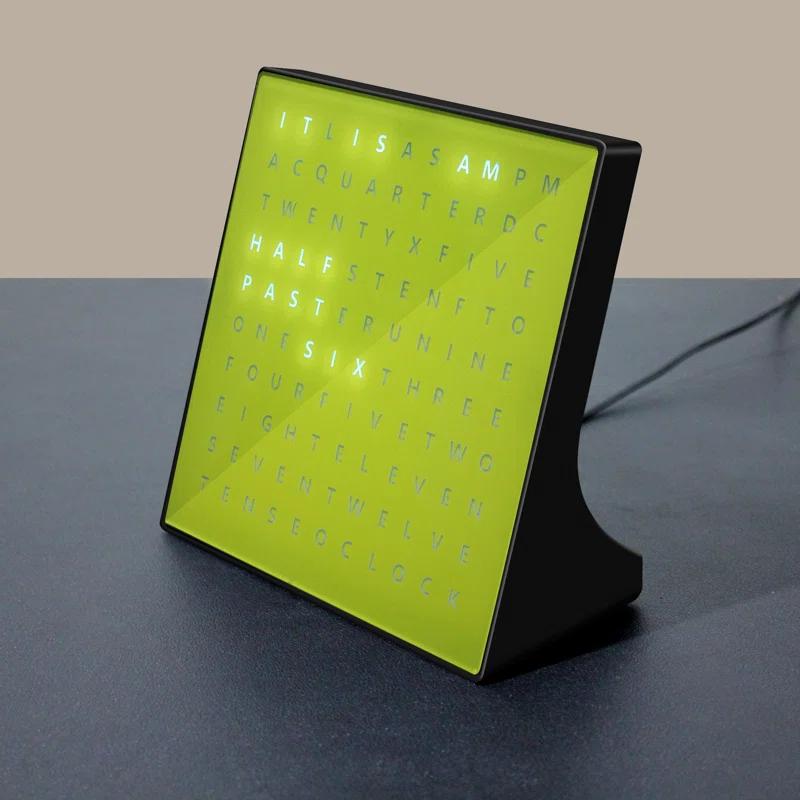 Brayden Studio® Digital Plastic / Acrylic Electric Tabletop Clock