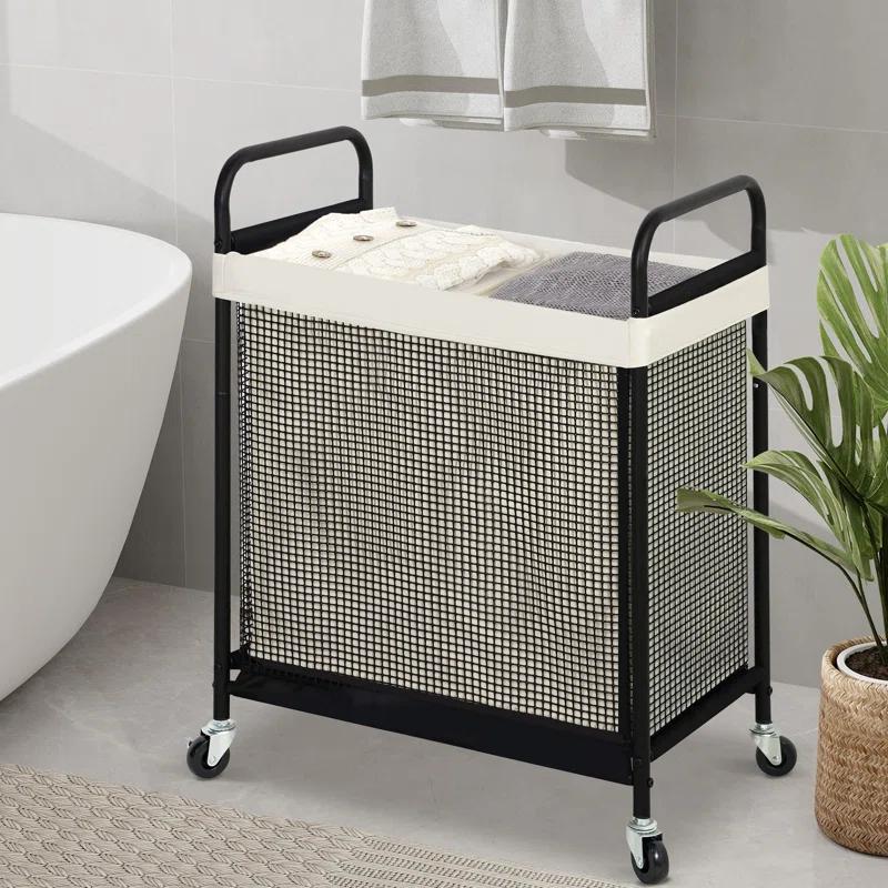 BTERAZ Laundry Hamper, 2-Section