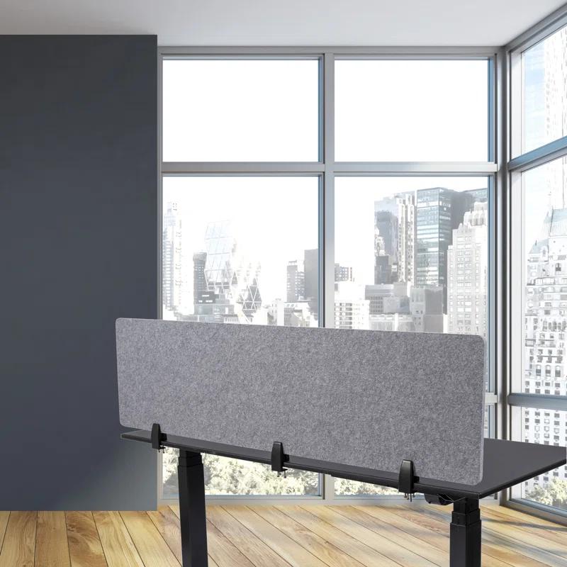 Stand Up Desk Store Fabric 1 Panel Desk Partition