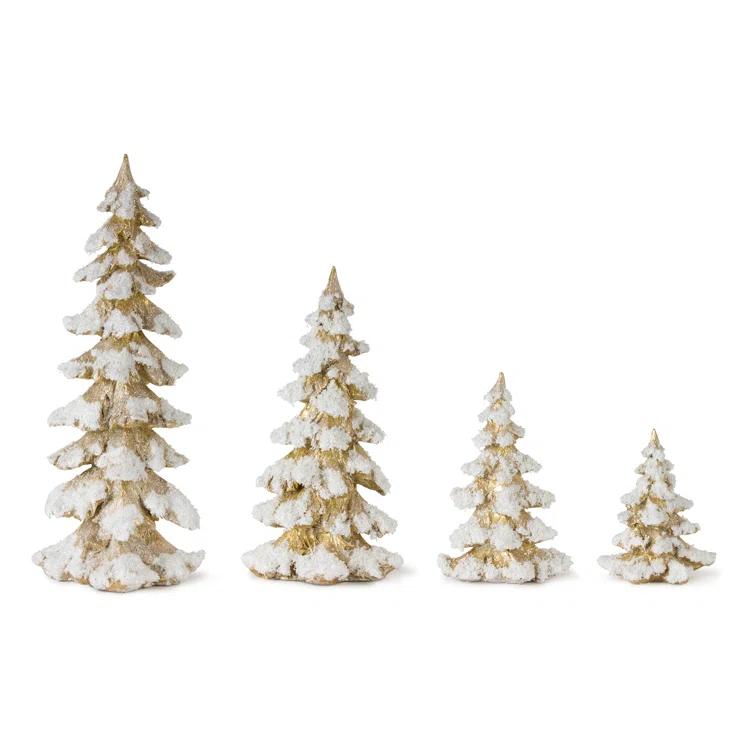 4 Piece Tabletop Tree Set