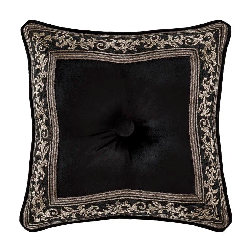 Five Queens Court Willow Square Decorative Throw Pillow