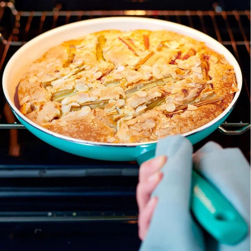 GreenPan GreenPan Rio Healthy Ceramic Nonstick 16 Piece Cookware Pots and Pans Set, PFAS-Free, Dishwasher Safe