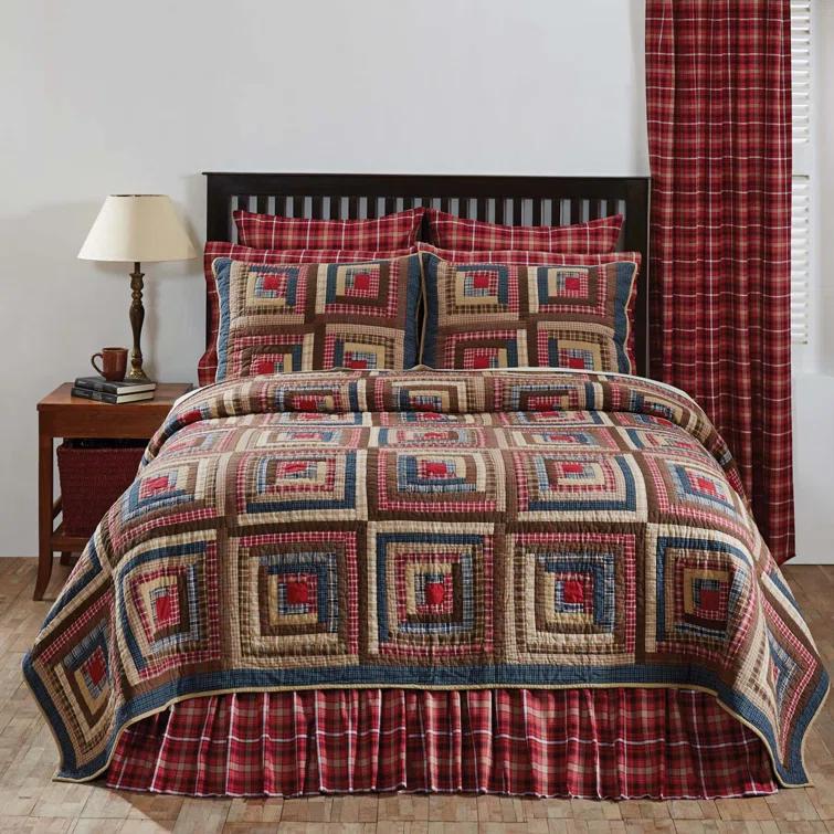 VHC Brands Braxton Cotton Patchwork Quilt
