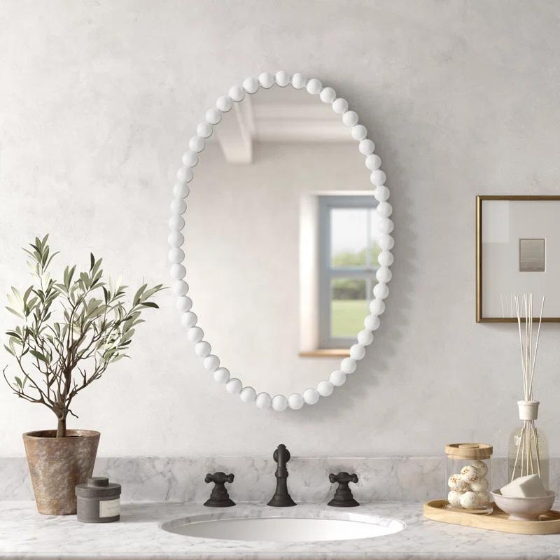Sanne Metal Oval Wall Mirror
