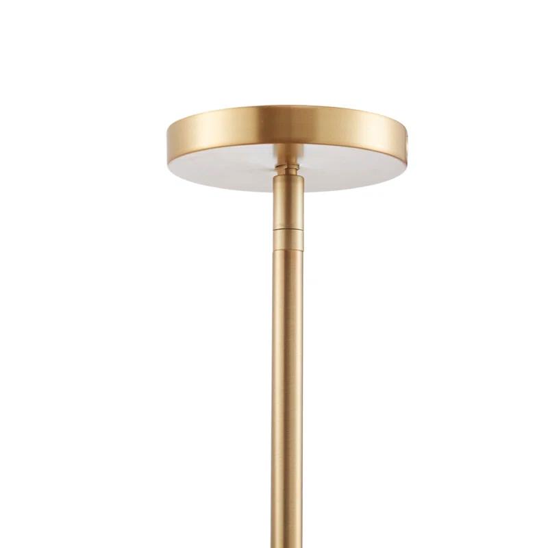 Urban Habitat Isla Dimmable Layered Capiz Chandelier