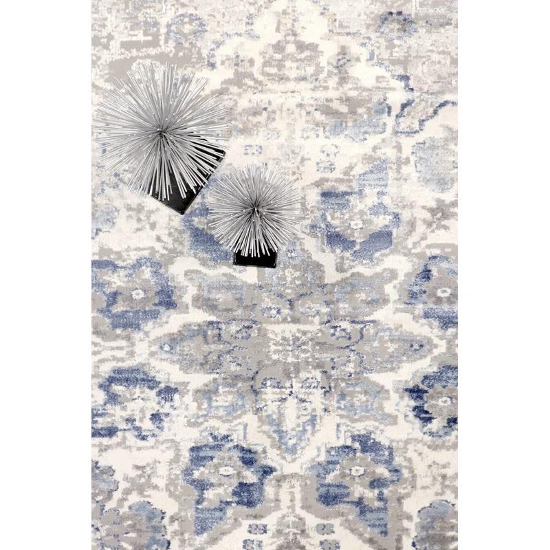 Pasargad Efes Oriental Gray/Blue Area Rug