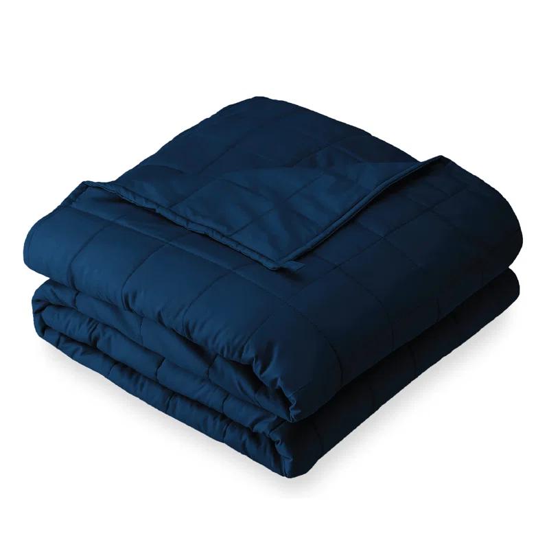 Bare Home Cotton Twill Weighted Blanket