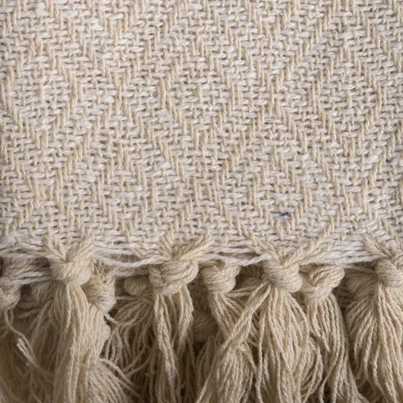 Design Imports Hand Woven Throw Blanket