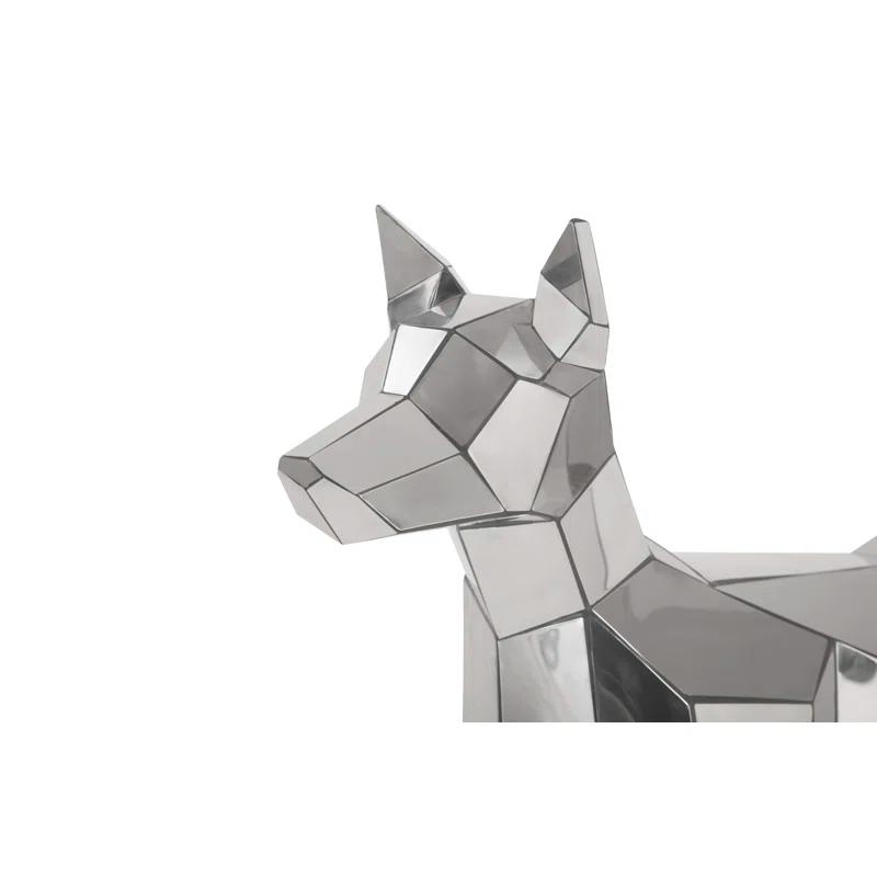 Crazy Cut Dog Statue