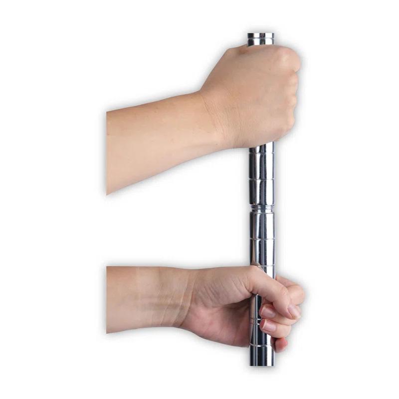 17 Stories Joan 72" H x 48" W x 18" D Commercial Wire Shelving