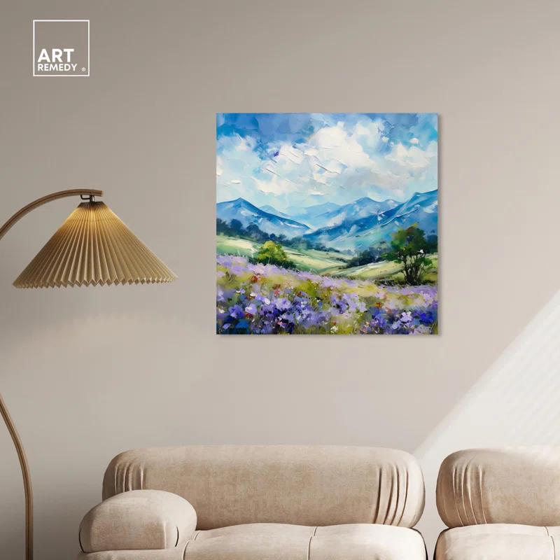 Art Remedy Field Of Dreams Canvas Coastal Farmhouse Wall Art by Art Remedy