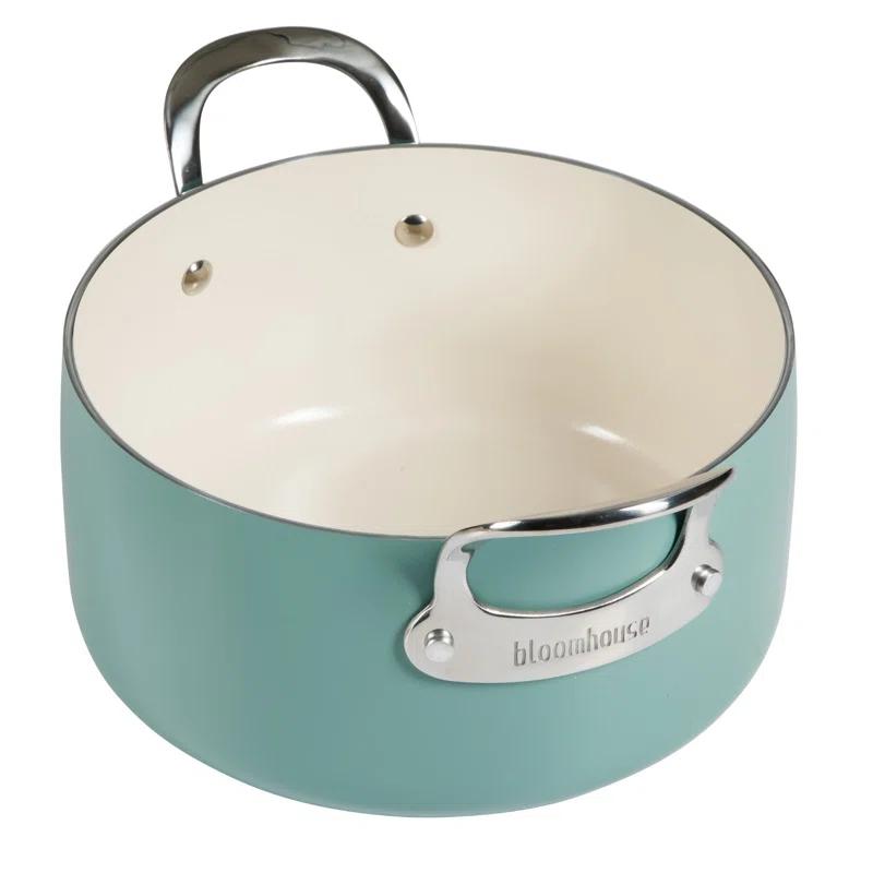 bloomhouse 6 Quarts Non-Stick Aluminum Round Dutch Set