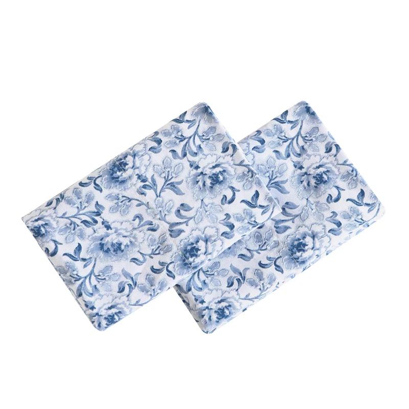 Laura Ashley Laura Ashley Printed Cotton Sateen Pillowcase Set (Set of 2)