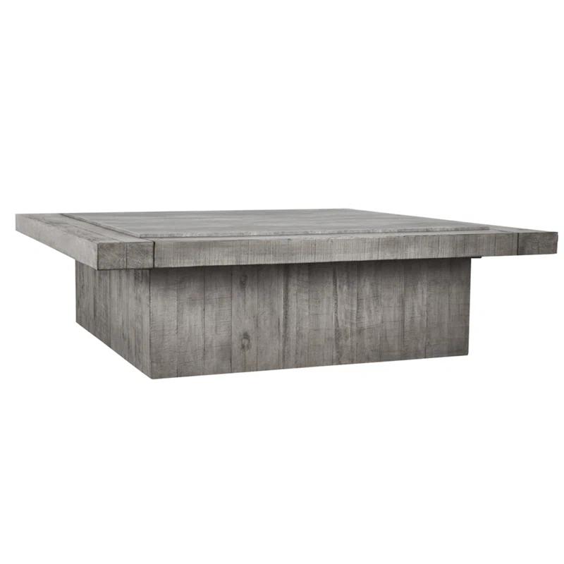 Edin Rectangular Reclaimed Wood Coffee Table (60")