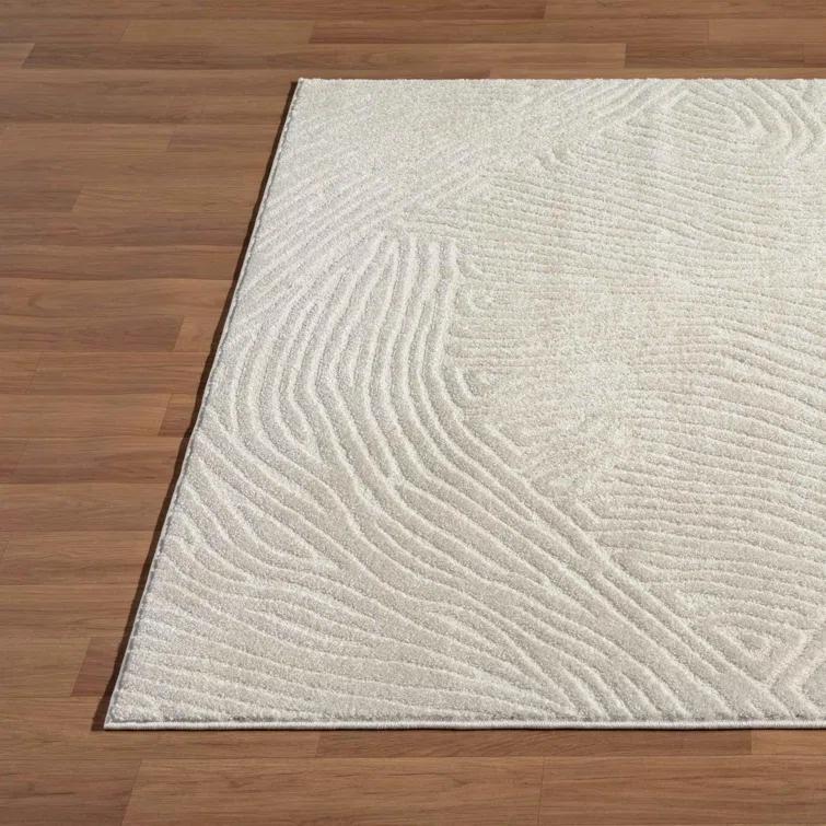 Luxe Weavers Abstract Wave Area Rug