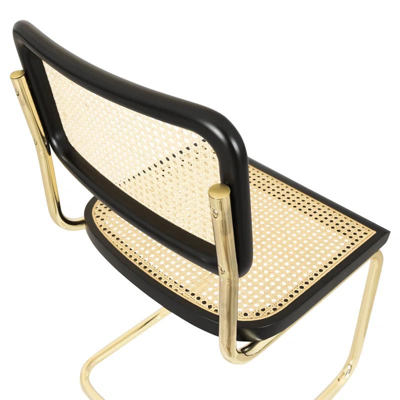 Breuer Chair Company Marcel Breuer Cesca Cane Cantilever Dining Side Chair