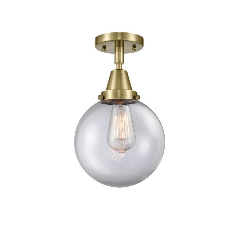Beacon Glass Flush Mount