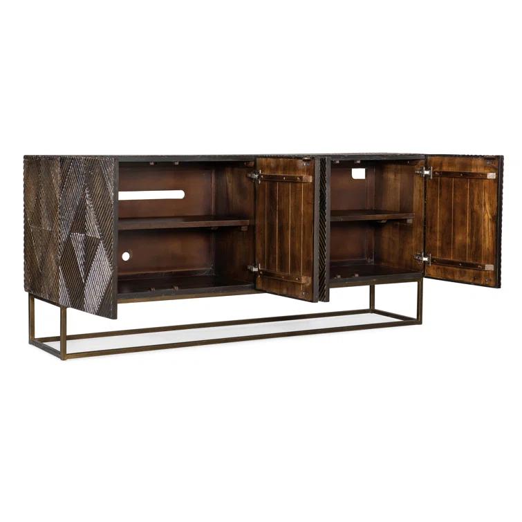 Melange 72'' Solid Wood Sideboard