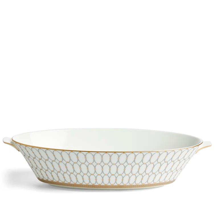 Wedgwood Renaissance Grey Open Vegetable Serving Bowl | Wayfair