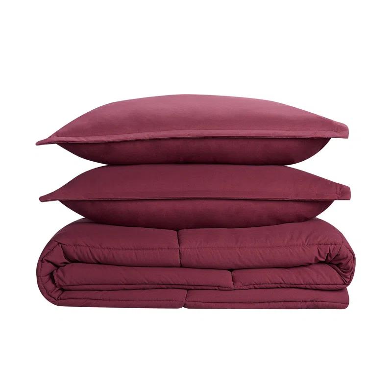 Serta Microfiber 3 Piece Comforter Set
