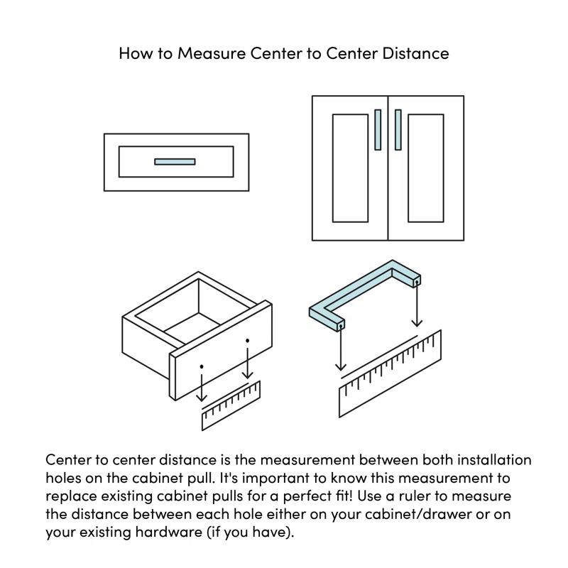 Dynasty Hardware Super Saver 3" Center to Center Arch Pull