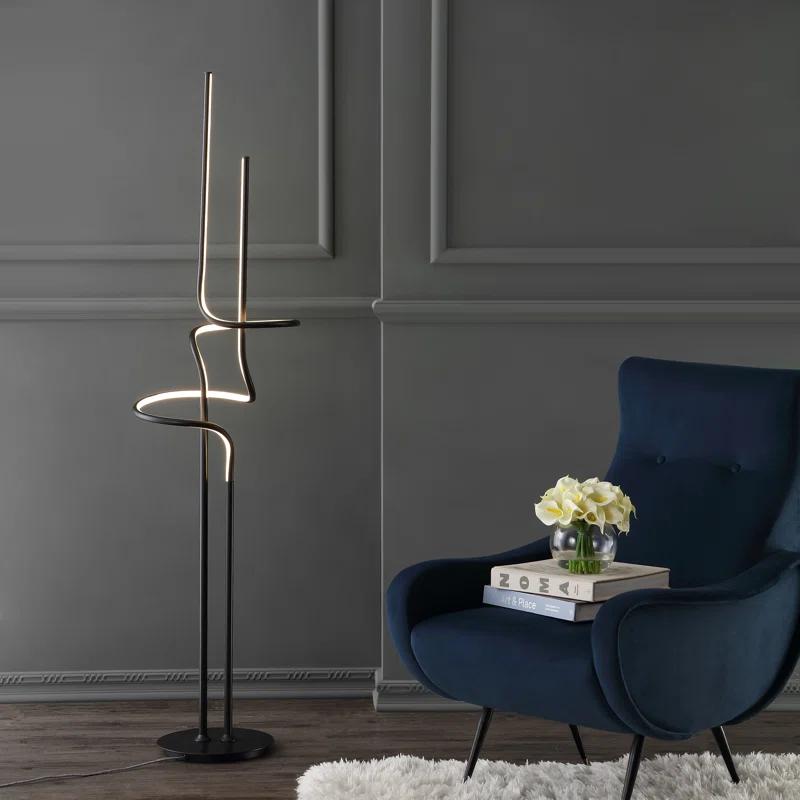 Orren Ellis Pittner 64'' LED Novelty Floor Lamp
