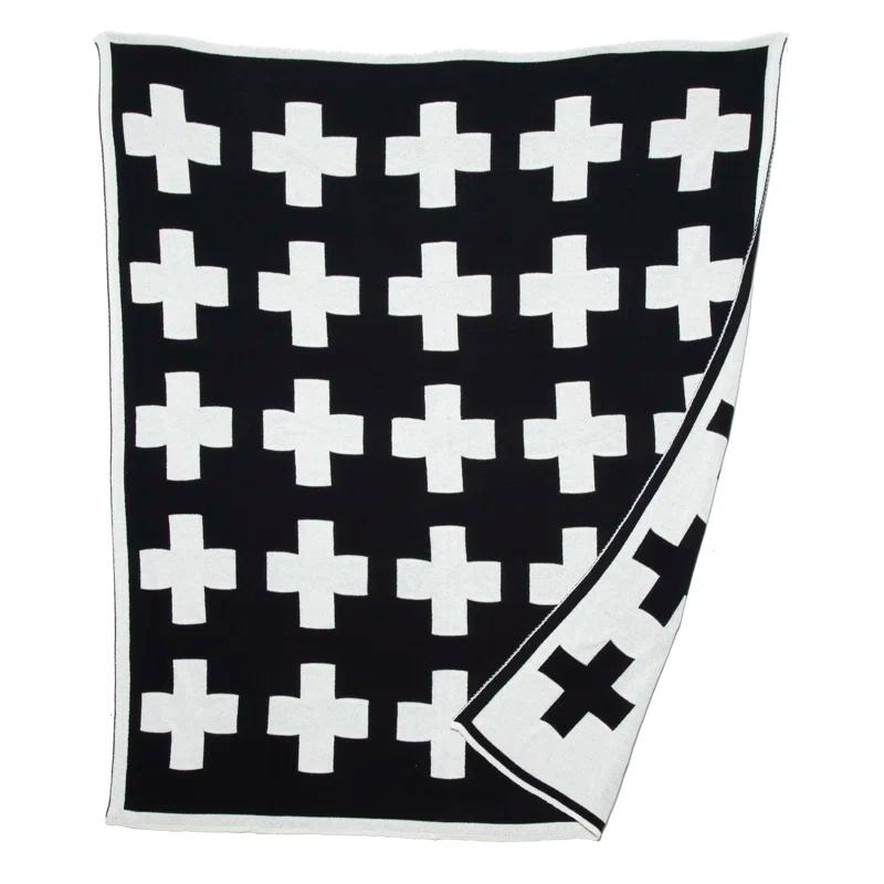 In2Green Swiss Knitted Throw Blanket