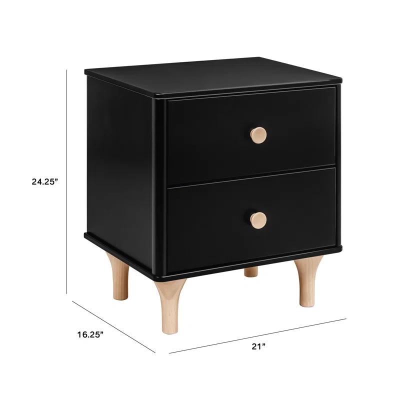 Lolly 2 Drawer Nightstand with USB Port