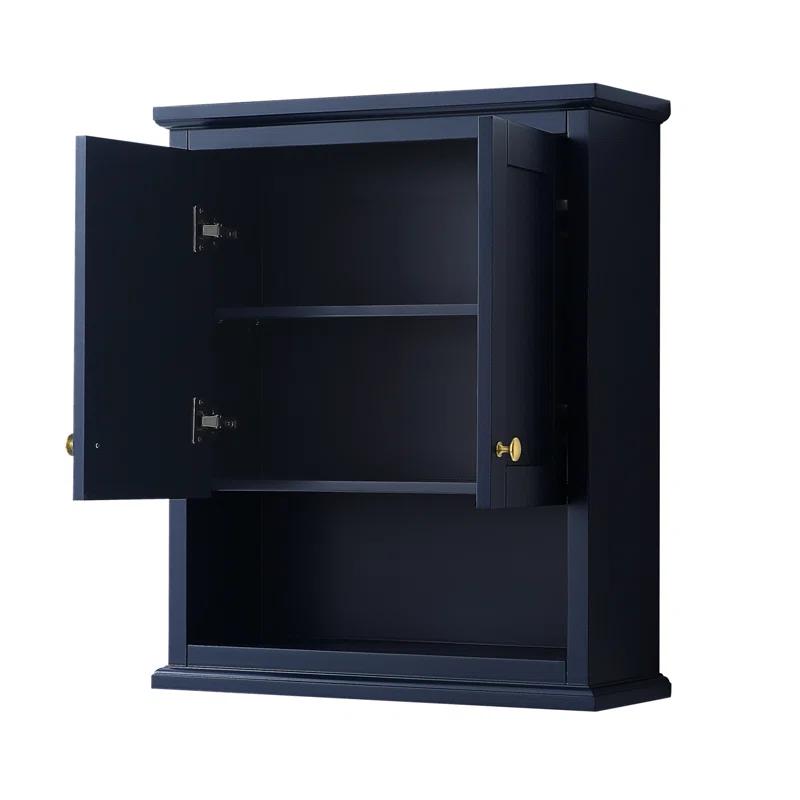 Wyndham Collection Avery Solid Wood Wall Over The Toilet Storage