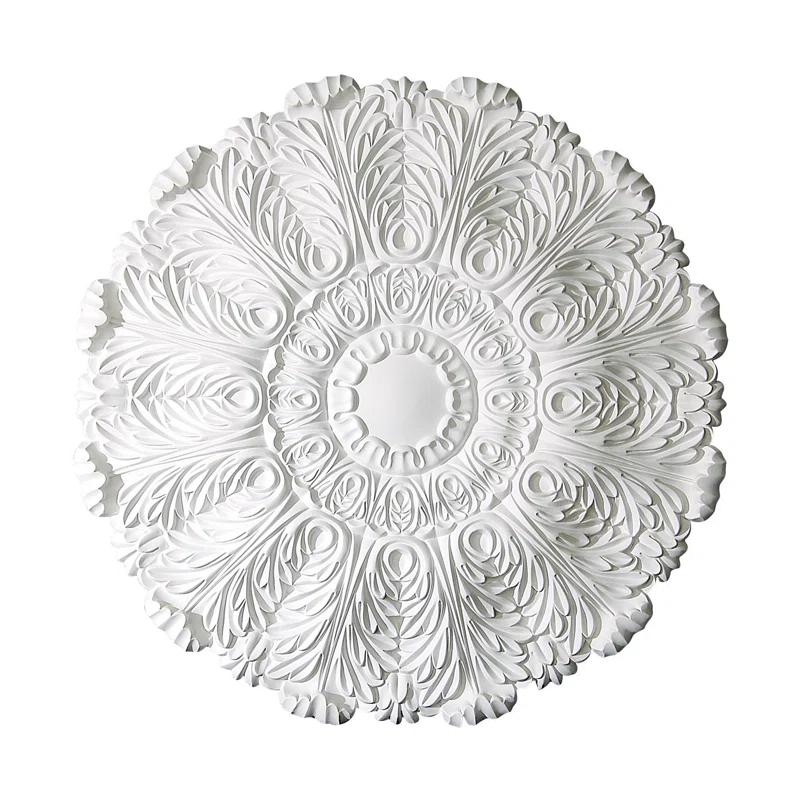 31.5'' H x 31.5'' W x 1.875'' D Plastic Ceiling Medallion