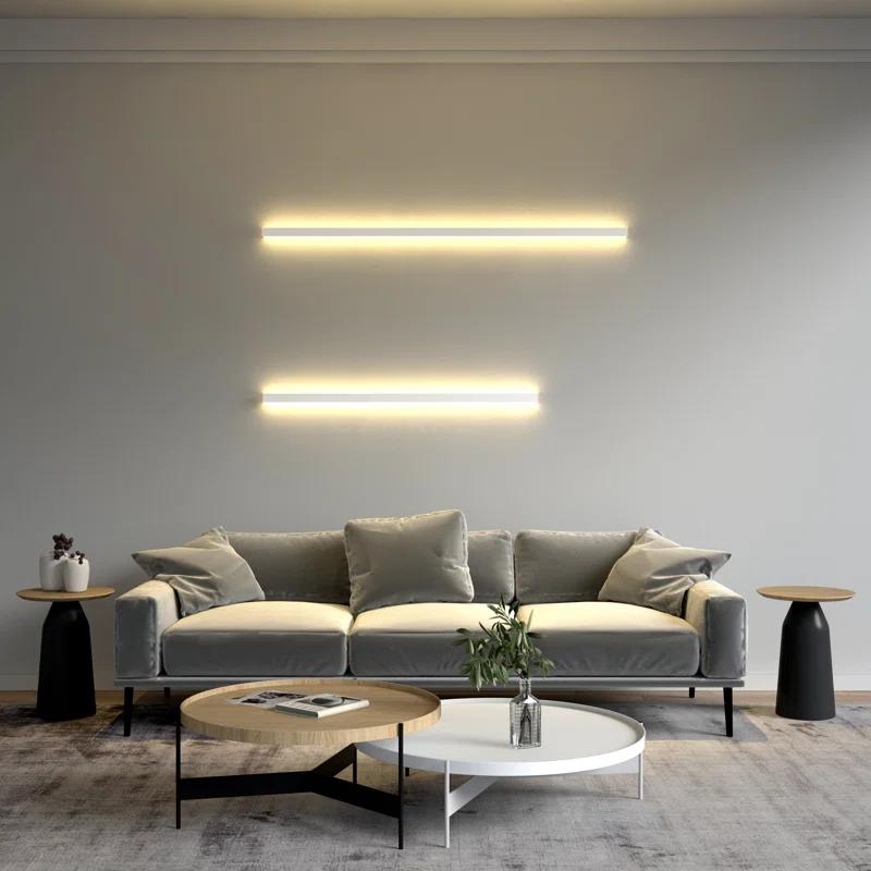 Orren Ellis Aluminum LED Armed Sconce