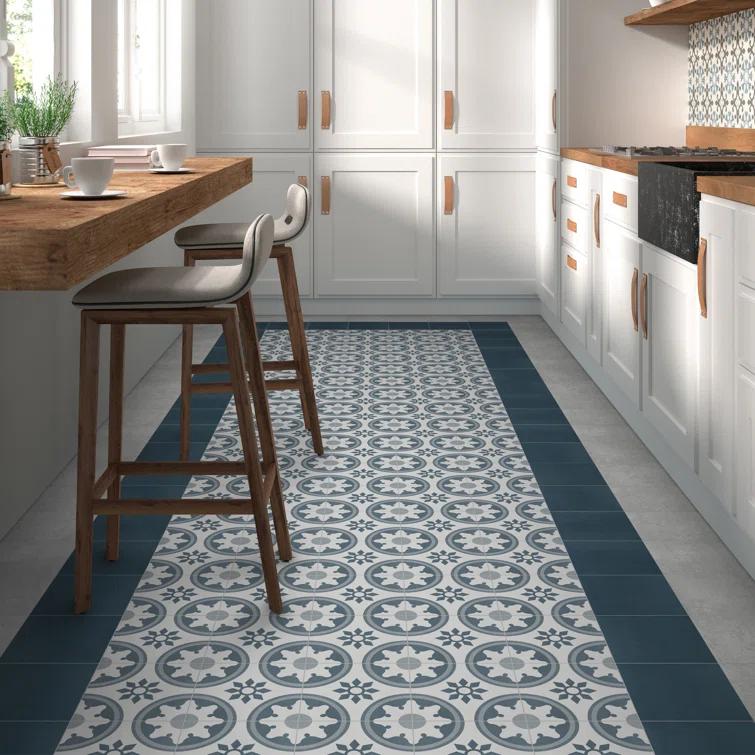 Sunwings 9'' x 9'' x 4mm SPC Peel & Stick Floor Tile Luxury Vinyl Flooring