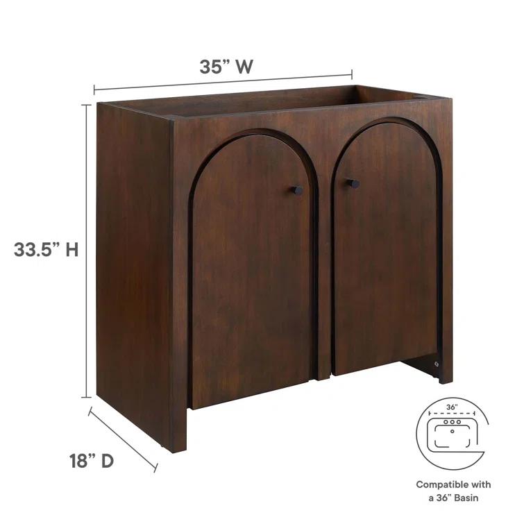 Modway Modway Appia 35" Single Bathroom Vanity Base Only