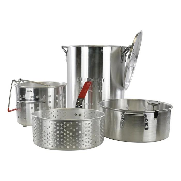 LoCo Cookers LoCo Cookers 30 Quarts Non-Stick Aluminum Steamer Pot