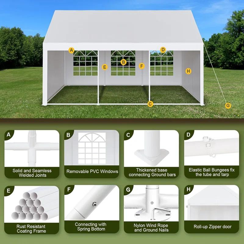 Galvanized Steel Party Tent