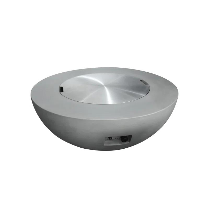 Round Stainless Steel Fire Pit Lid