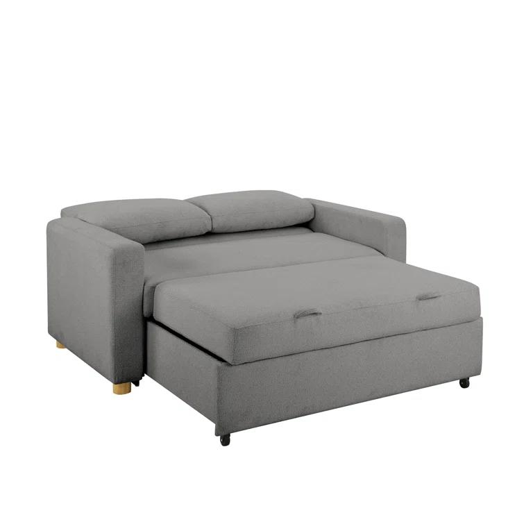 Serta Serta Trinity 66.1" Full Size Convertible Loveseat, Dream Coil Comfort, Easy Assembly
