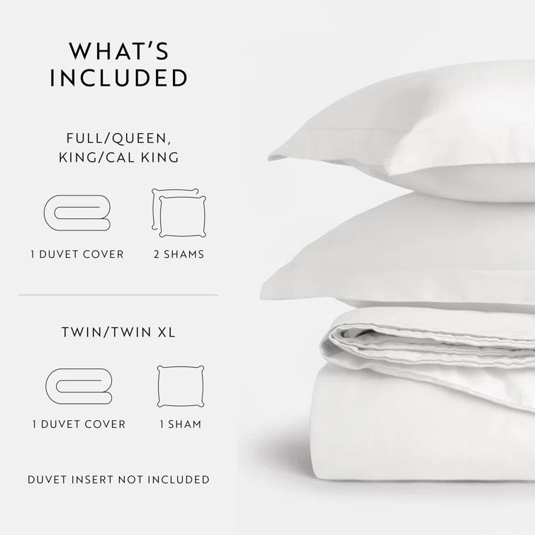 Becky Cameron Vintage Washed Long-Staple Sateen Cotton Duvet Cover Set