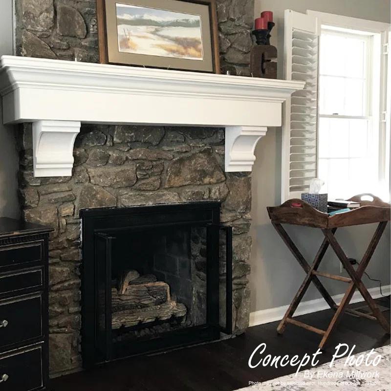 Ekena Millwork 1 7/8"W X 6"D X 6"H Athens Architectural Grade PVC Corbel