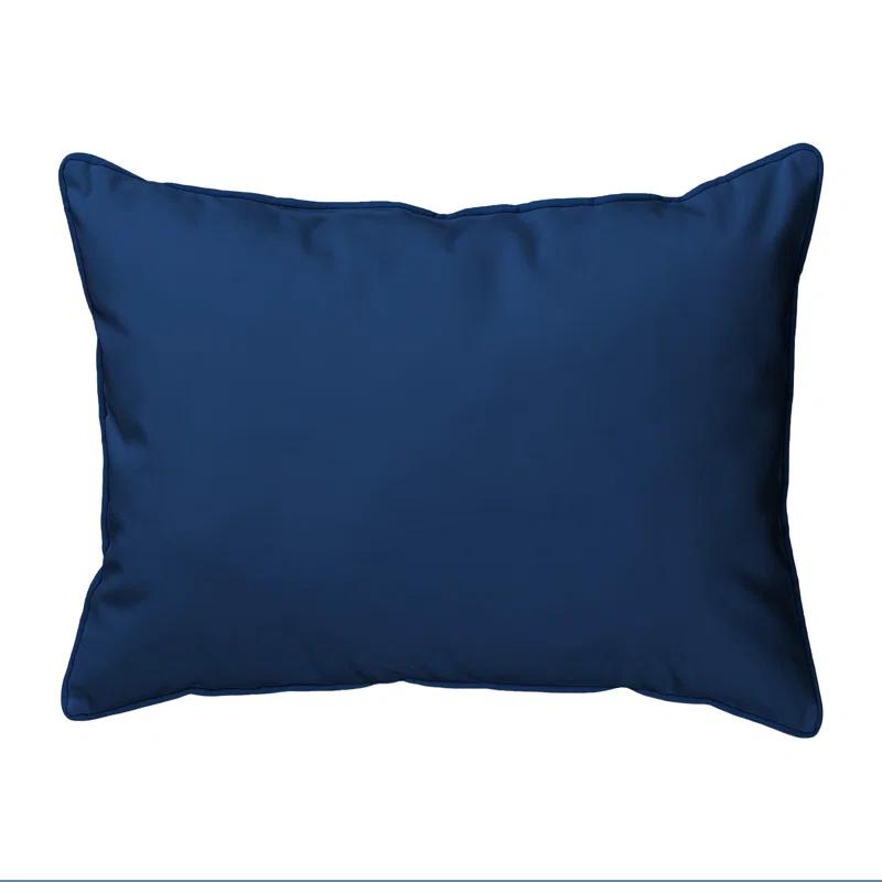 Betsy Drake Interiors Bird Of Paradise Indoor/Outdoor Throw Pillow