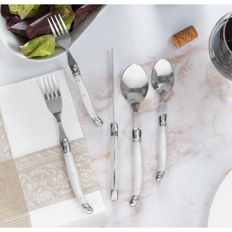 French Home French Home Laguiole 20 Piece Stainless Steel Flatware Set, Service for 4 (Set of 20)