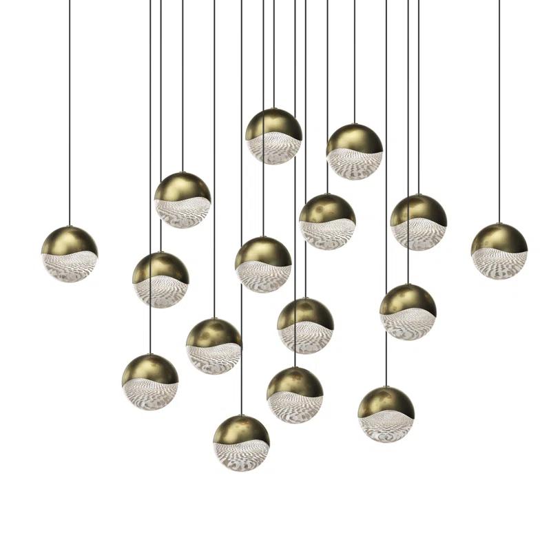 Grapes 16 - Light LED Cluster Pendant