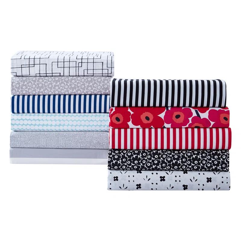 Marimekko Printed Cotton Percale Sheet Sets