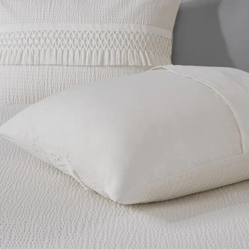 Kelly Clarkson Home Hugo Cotton Seersucker Duvet Cover Set