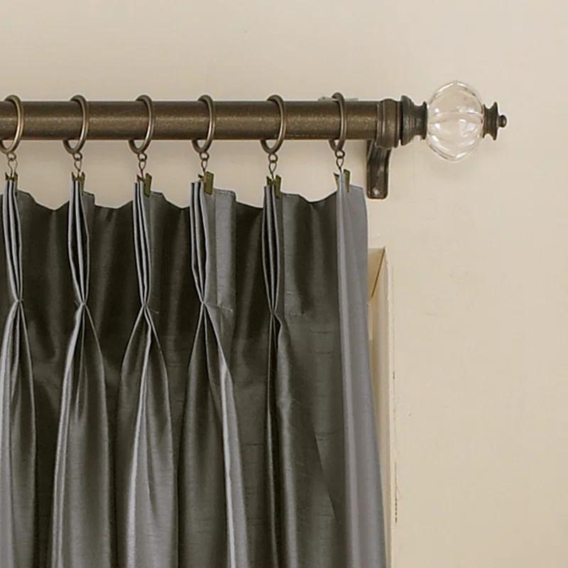 Charlton Home® Curtainworks Mansour Solid Room Darkening Single Curtain Panel
