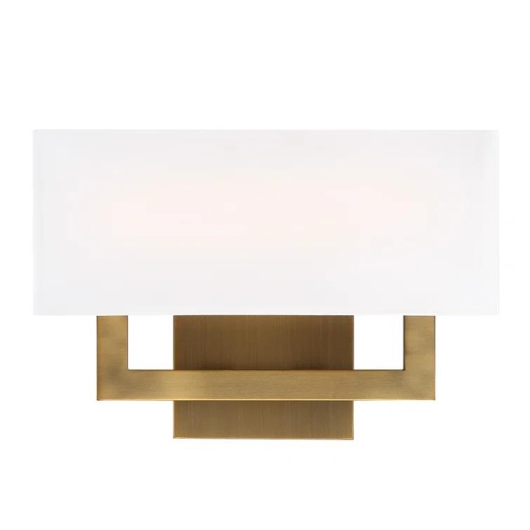 Brushed Nickel Outdoor Dimmable LED Wall Sconce